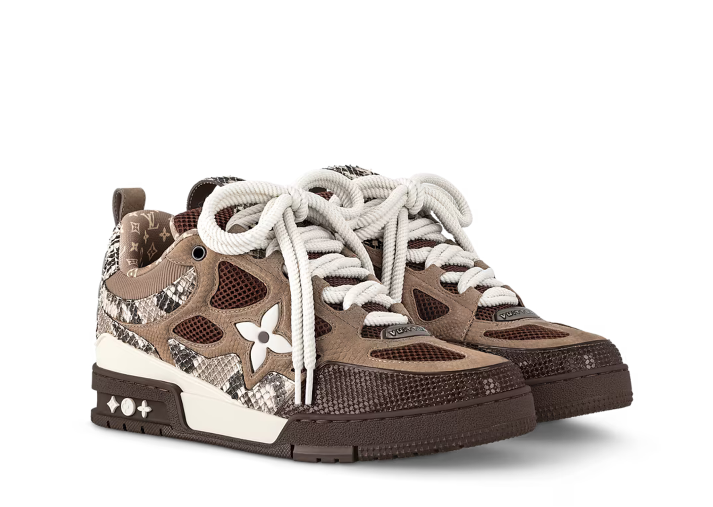 LOU1S VU1TTON SKATE 'brown'