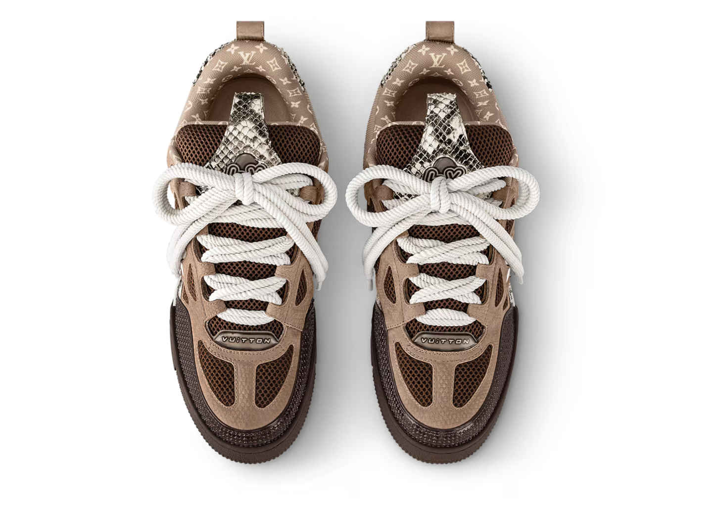 LOU1S VU1TTON SKATE 'brown'