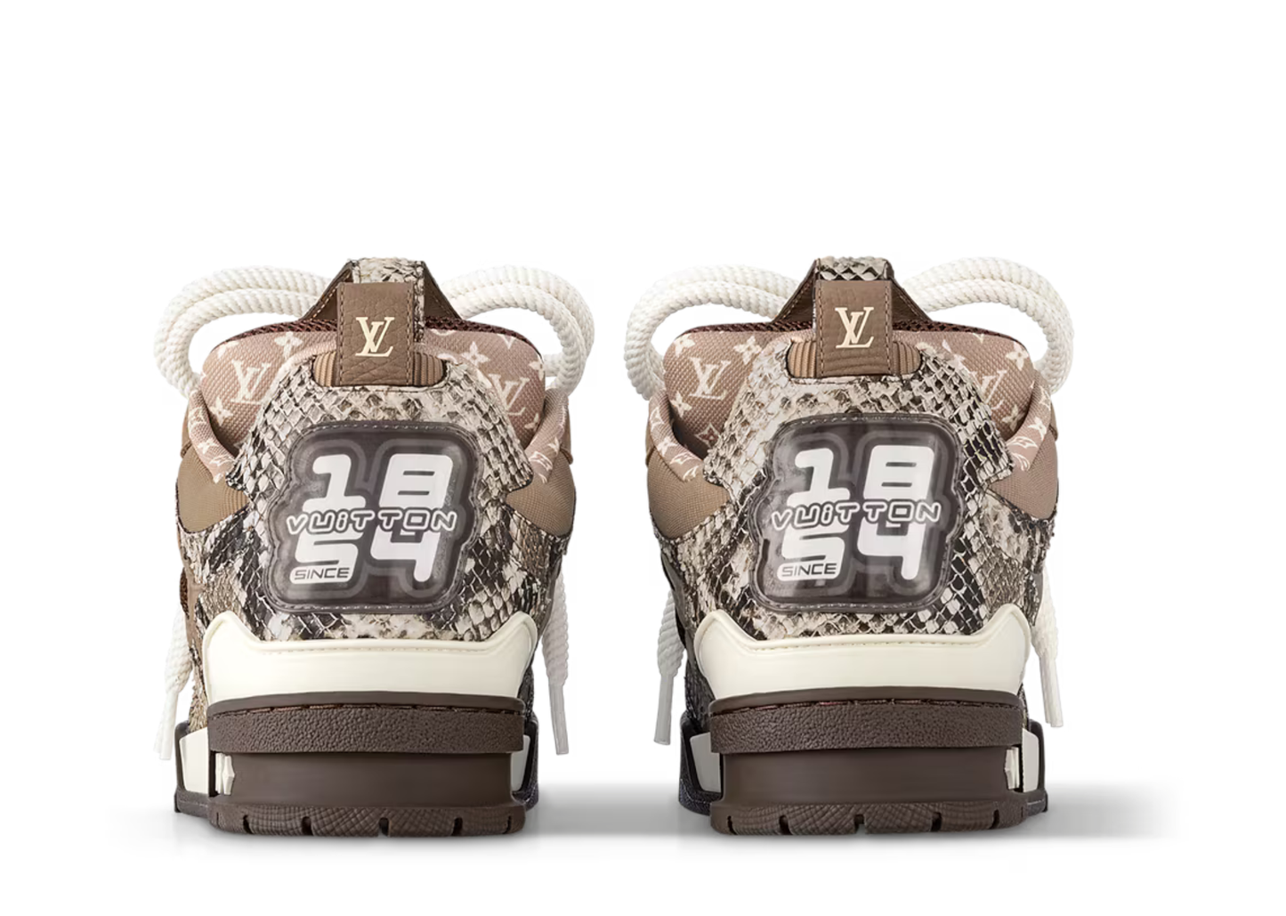 LOU1S VU1TTON SKATE 'brown'