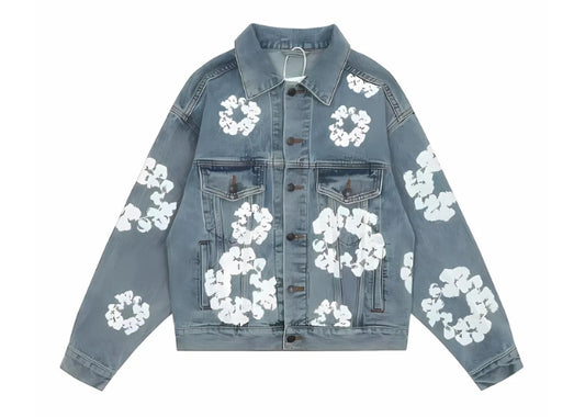 DEN1M TEAR JACKET 'blue'