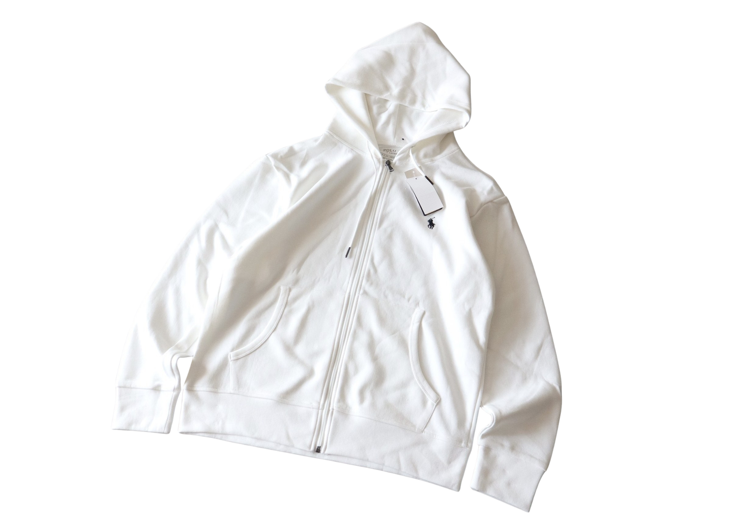 RALPH LAUR HOODIE 'white'
