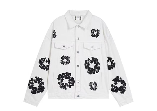 DEN1M TEAR JACKET 'white'