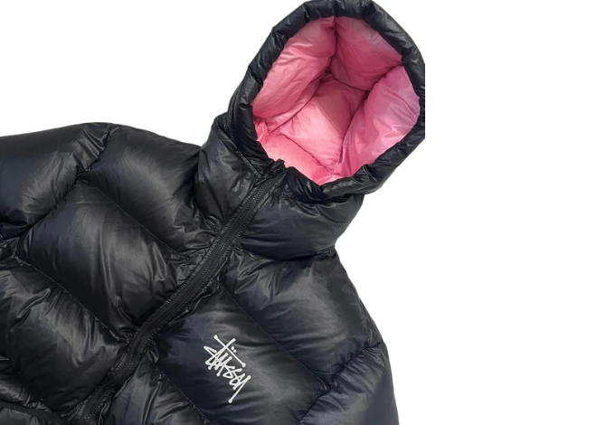 STUSY PUFFER 'pink'