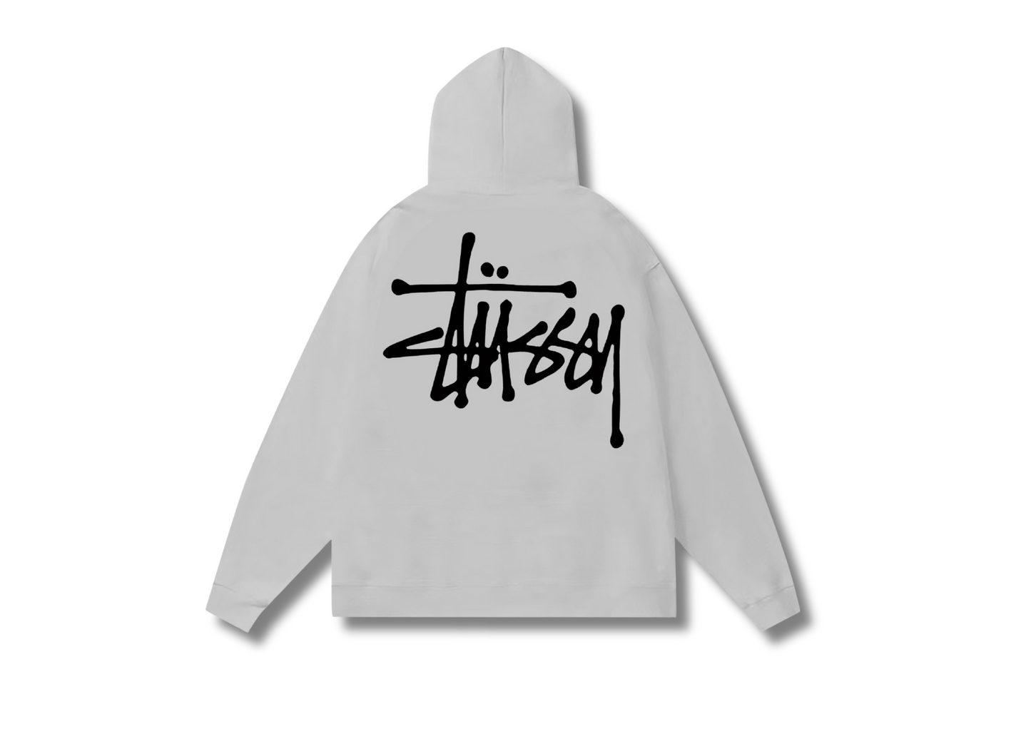 STUSY HOODIE LOGO 'grey'